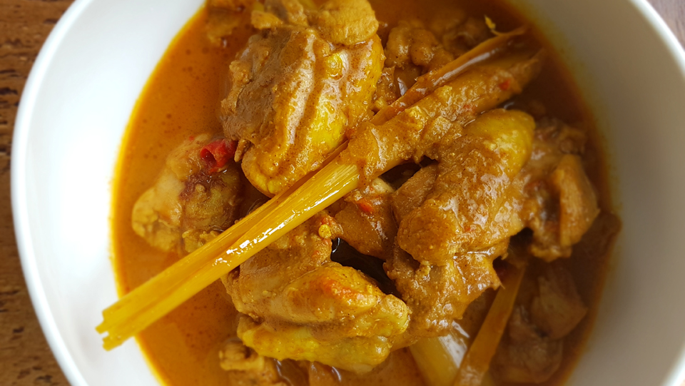 Mamatan's curry powder chicken!